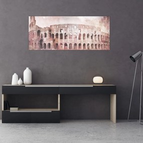 Kép - Vintage képeslap a városról N⁰2 (120x50 cm)
