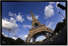 Poszterek keretben 60x40 Párizsi Eiffel-torony