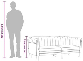 sárga 3 személyes bársony kanapé