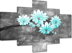 Vászonkép 100x70 Türkiz magnólia