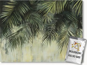 Fotótapéta Flizelina Természet Zöld Pálmalevelek 312x219 ragasztó