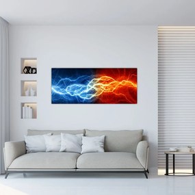 Az elektromos feszültség képe (120x50 cm)