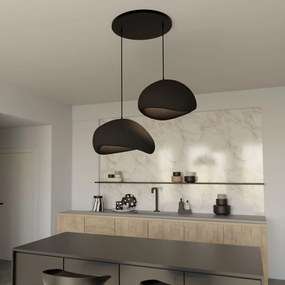 Függőlámpa - Wabi Sabi Grainbeams - Fekete