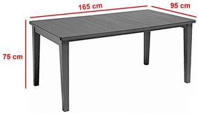 Fueva 4+1 kerti bútor garnitúra szett