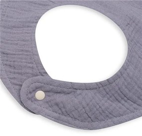 Muszlin baba előke New Baby grey