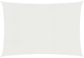 fehér HDPE napvitorla 160 g/m² 2,5 x 3,5 m