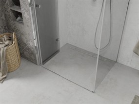 Mexen Lima  Zuhanykabin Csukló ajtóval  70 x 80 cm,  átlátszó üveg, króm - 856-070-080-01-00 Csukló ajtós