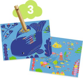 Kreatív műhely - 6 technika 1 dobozban - Egér és barátai - The mouse and his friends