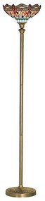 Searchlight EU1285 - Tiffany állólámpa SZITAKÖTŐ 1xE27/60W/230V