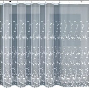 Mg Függöny jacquard 35643 Fehér 400x160cm kész M szalaggal