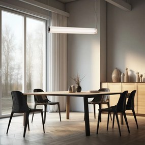 ARGON 8625 HAMPTON Modern Led Függesztett Lámpa Átlátszó, Titán LED IP20