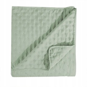 Dekoratív ágytakaró Nules 220x240 cm Világos zöld