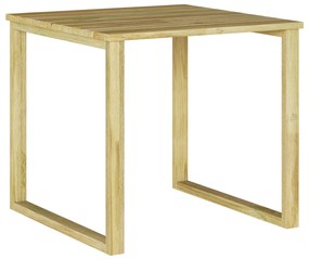 Napágyasztal 50.5x50.5x46 cm Impregnált fenyőfa
