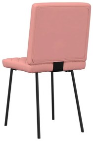 étkezőszékek 2 db Rózsaszín műbőr