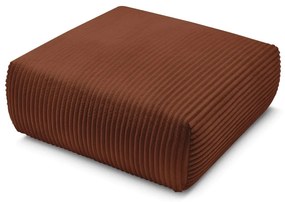 Téglavörös kordbársony lábtartó Lucien – Bobochic Paris