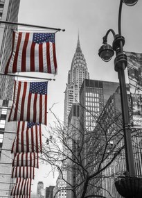 Poszter 39,5x55cm Chrysler Building New York 12, Assaf Frank