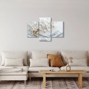 Kép – 3D elegáns életfa (90x60 cm)
