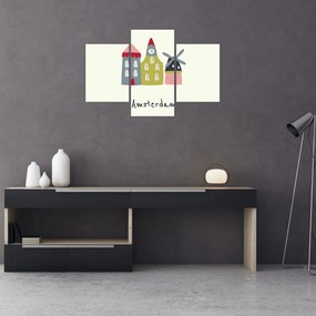 Kép - Európa városai N⁰4 (90x60 cm)