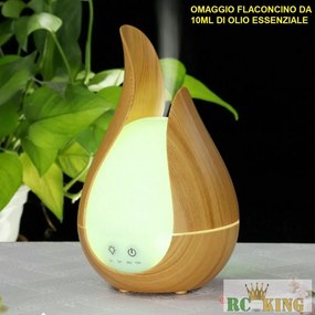 DESIGN Aromaterápiás Párologtató, Ultrahangos Párásító és Illatosító Készülék Távirányítóval FT-XX781