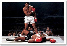 Poszterek keretben 60x40 Muhhamad Ali Boxer Harc