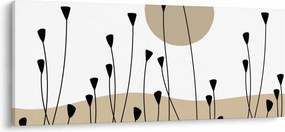 Kép - Grafikus rét N⁰2 (120x50 cm)