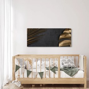 Kép arany levelekkel (120x50 cm)