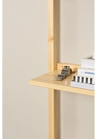 Natúr színű borovi fenyő fali könyvespolc 66x127 cm Groove – Karup Design