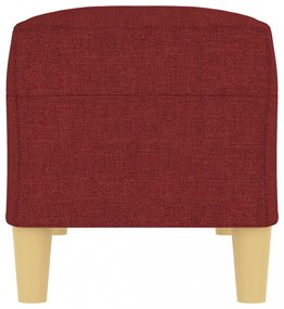 bordó szövet pad 100 x 35 x 41 cm
