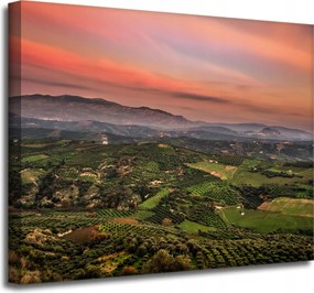 Vászonkép Természet Panoráma Hegyek Nyugat 50x40