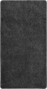 vidaXL sötétszürke csúszásmentes bozontos szőnyeg 80 x 150 cm