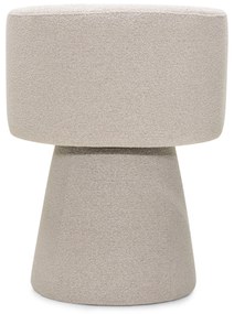 Forgatható design szék YATO, krémszínű