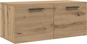 vidaXL Fali Szekrény kézműves tölgy 80 x 36.5 x 35 cm Faanyag