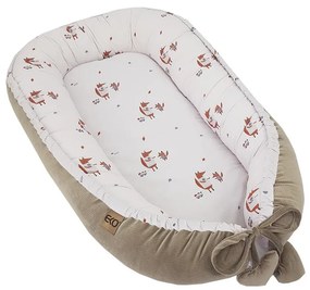 EKO - Pamut babafészek FOX 90x60 cm