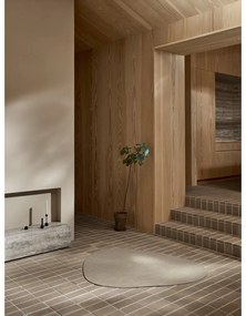 Konyakbarna bőr 115x135 cm Curve XXXL Bull – LIND DNA