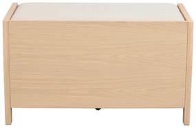 Natúr színű pad Hillmond – Rowico