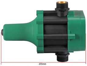 PUMP nyomáskapcsoló kábellel, 10bar, zöld Monzana