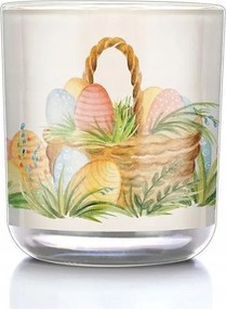 Húsvéti Tojásvadászat Pohárban Fehér Üveges Kringle Candle