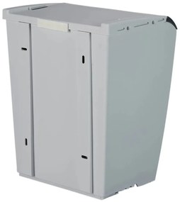 Denox Ekosystem Hulladékgyűjtő edény válogatotthulladékhoz 25 l, szürke - mix
