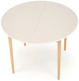 Pivot bővíthető étkezőasztal kasmír/natúr 102-142 cm