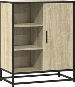 vidaXL komód Sonoma tölgy 62x35x76 cm Gépelt fa