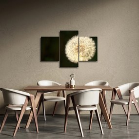Szürke virág képe (90x60 cm)