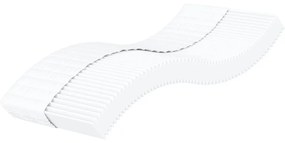 vidaXL fehér H2/H3 keménységű habmatrac 80x200 cm