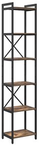 Könyvszekrény Füstölt tölgy 40 x 30 x 188 cm Faanyag