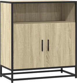 vidaXL komód Sonoma tölgy 68x35x76 cm Gépelt fa
