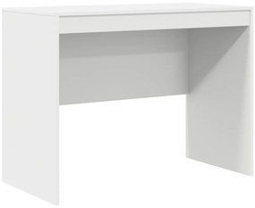 vidaXL Íróasztal Fehér Forgácslap 100 x 50 x 76 cm Tárolás Íróasztal