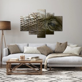 Kép - Közelkép az öreg elefánt szeméről (150x105 cm)