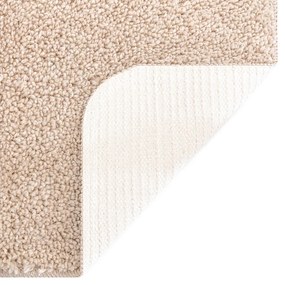 Csúszásmentes Fürdőszőnyeg Krém 50 x 80 cm PP