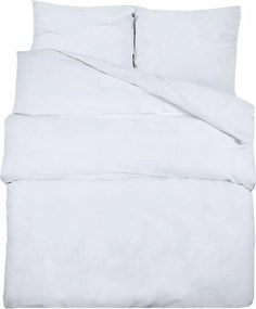 vidaXL fehér pamut ágyneműhuzat-garnitúra 225 x 220 cm