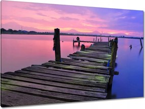 Festmények 120x80 Híd a deszkákból