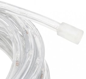 PVC fényfüzér 240 hideg fehér LED-del 10 m